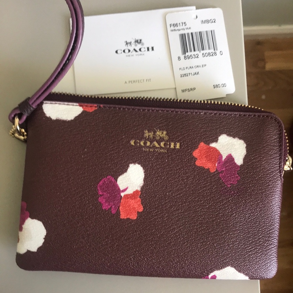 Brand new Coach wristlet